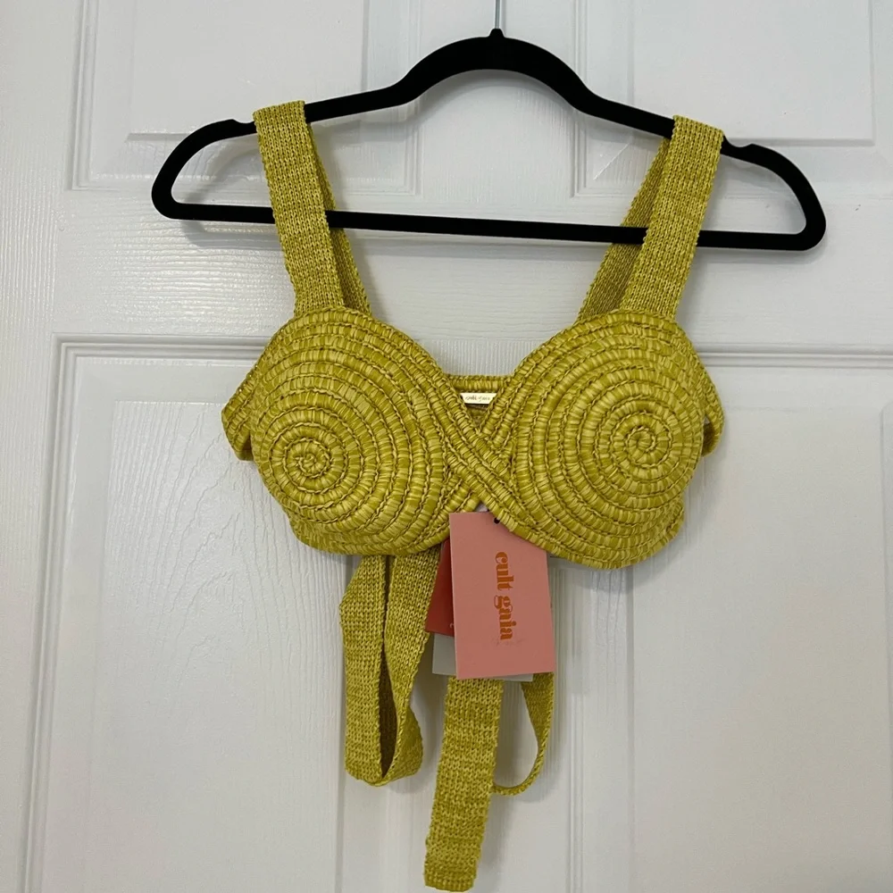 BRAND NEW Cult Gaia Gabi Crochet Top - Picture 4 of 8